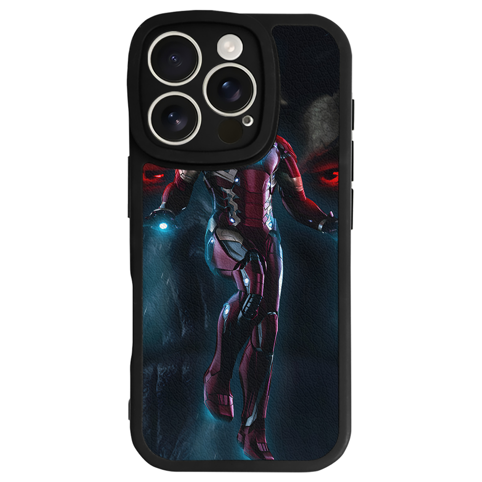 （画像用） アベンジャーズ The Avengers 【iPhone 16シリーズ対応】シリコンスマホケース（レザー調） 材質：シリコン